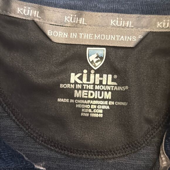 Kuhl Ryzer Pullover Men’s Shirt Medium Kühl - Picture 6 of 7